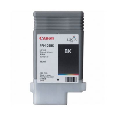 Canon PFI-105BK (3000B001) Black Original Cartridge - IPF6300 / IPF6350 (T1852)