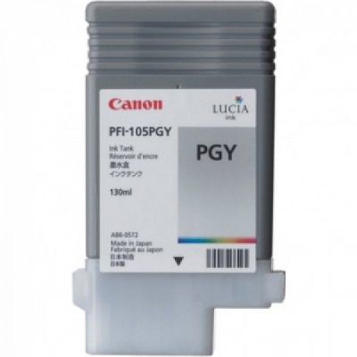 Canon PFI-105PGY (3010B001) Photo Gray Original Cartridge - IPF6300 / IPF6350 (T2277)