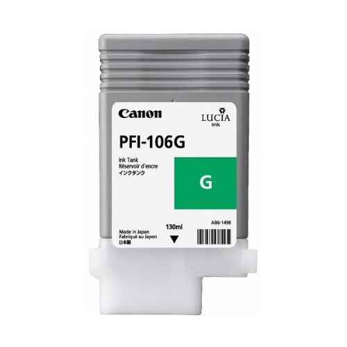 Canon PFI-106G (6628B001) Green Original Cartridge - IPF6300 / IPF6400 (T7165)