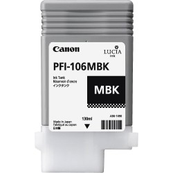 CANON - Canon PFI-106MBK (6620B001) Mat Siyah Orjinal Kartuş - IPF6300 / IPF6400 (T6573)