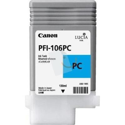 CANON - Canon PFI-106PC (6625B001) Photo Cyan Original Cartridge - IPF6300 / IPF6400 (T7164)