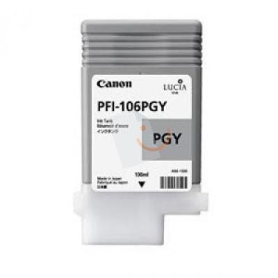 Canon PFI-106PGY (6631B001) Photo Gray Original Cartridge - IPF6300 / IPF6400 (T7166) - CANON