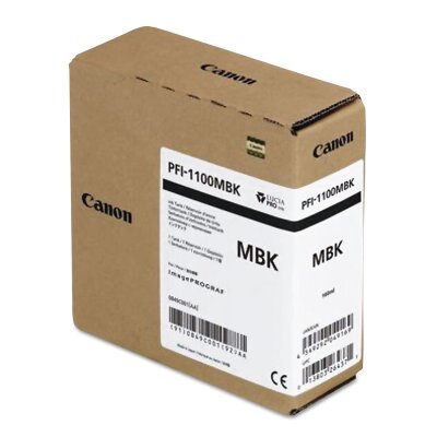 Canon PFI-1100MBK (0849C001) Mat Siyah Orjinal Kartuş - Pro2000 / Pro2100A - 1