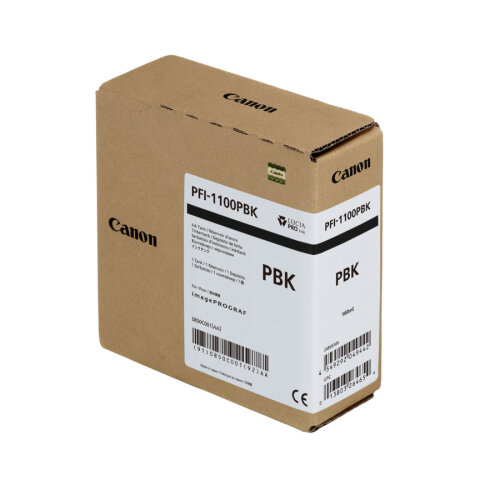 Canon PFI-1100PBK (0850C001) Foto Siyah Orjinal Kartuş - Pro2000 / Pro2100A - 1