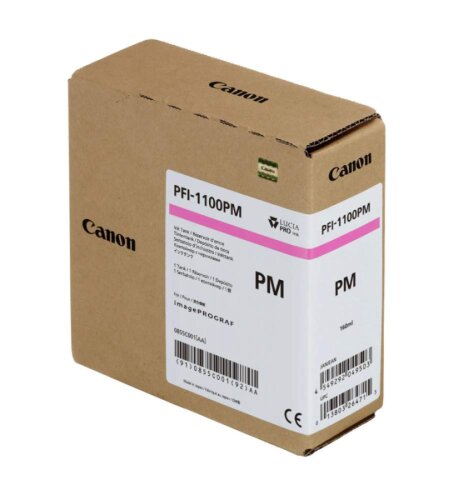 Canon PFI-1100PM (0855C001) Foto Kırmızı Orjinal Kartuş - Pro2000 / Pro2100A - 1