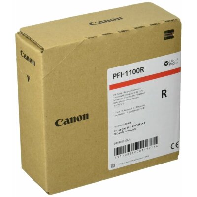 Canon PFI-1100R (0858C001) Kırmızı (Red) Orjinal Kartuş - Pro2000 / Pro2100A - 2