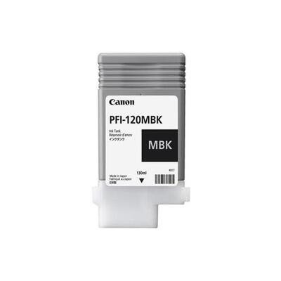 Canon PFI-120MBK (2884C001) Matte Black Original Cartridge - TM-200 / TM-205 (T12636) - CANON