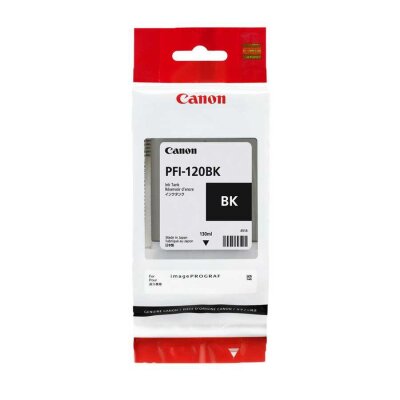 Canon PFI-120BK (2885C001) Siyah Orjinal Kartuş - TM-200 / TM-205 (T13355) - 2