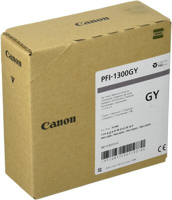 CANON - Canon PFI-1300 GY Gri Orijinal Mürekkep Kartuş 330 ml. (0817C001)