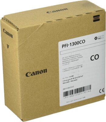Canon PFI-1300CO (0821C001) Parlaklık Düzenleyici Orjinal Mürekkep Kartuş 330 ml. - CANON