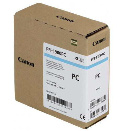 Canon PFI-1300PC (0815C001) Foto Mavi Orjinal Kartuş 330 ml. - 1