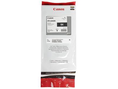 CANON - Canon PFI-206BK (5303B001) Black Original Cartridge - iPF6400 / iPF6450 (T6709)
