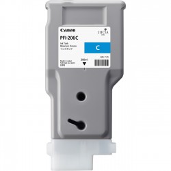 CANON - Canon PFI-206C (5304B001) Cyan Original Cartridge - iPF6400 / iPF6450 (T2010)