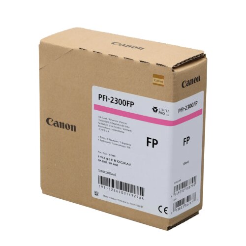 Canon PFI-2300FP (5286C001) Floresan Pembe Orjinal Kartuş - GP-2000 / GP-4000 - 1