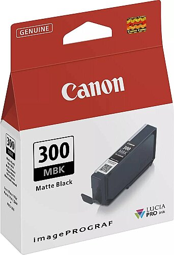 Canon PFI-300MBK (4192C001) Mat Siyah Orjinal Kartuş - PRO-300 - 1