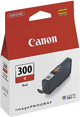 Canon PFI-300R (4199C001) Kırmızı (Red) Orjinal Kartuş - PRO-300 - CANON