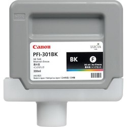 Canon PFI-301BK (1486B001) Black Original Cartridge 330 Ml. - iPF8000 / iPF8100 (T1483) - CANON