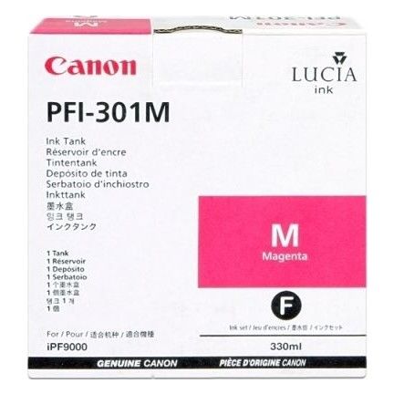 Canon PFI-301M (1488B001) Kırmızı Orjinal Kartuş 330 Ml. - iPF8000 / iPF8100 (T11347)