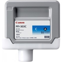CANON - Canon PFI-303C (2959B001) Cyan Original Cartridge - iPF810 / iPF815 (T1874)