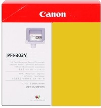 CANON - Canon PFI-303Y (2961B001) Yellow Original Cartridge - iPF810 / iPF815 (T1873)