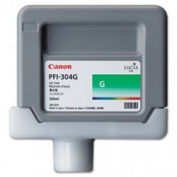 Canon PFI-304G (3856B001AA) Green Original Cartridge 330 Ml. - iPF8300 (T1589) - CANON