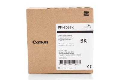 CANON - Canon PFI-306BK (6657B001) Black Original Cartridge - İPF8400 / İPF9400 (T7700)