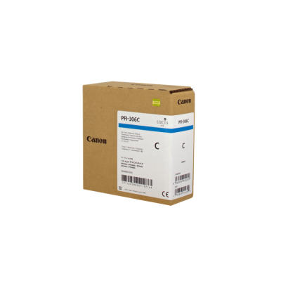 Canon PFI-306C (6658B001) Mavi Orjinal Kartuş - İPF8400 / İPF9400 (T7626) - CANON