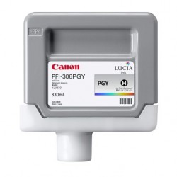 Canon PFI-306PGY (6667B001) Light Gray Original Cartridge - İPF8400 / İPF9400 (T2039) - CANON