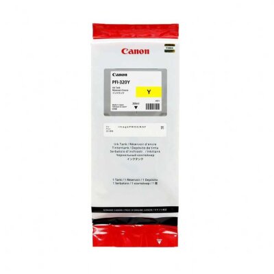 Canon PFI-320Y (2893C001) Sarı Orjinal Kartuş - TM-200 / TM-205 (T12649) - 2