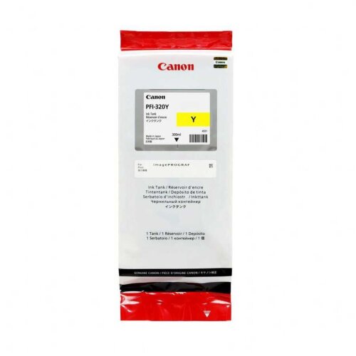 Canon PFI-320Y (2893C001) Sarı Orjinal Kartuş - TM-200 / TM-205 (T12649) - 2