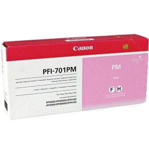 Canon PFI-701PM (0905B001) Photo Magenta Original Cartridge - iPF8000 / iPF8100 (T2550)