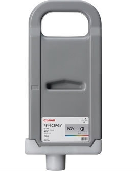 Canon PFI-702PGY (2222B001AA) Photo Gray Original Cartridge - iPF8000 / iPF8100 (T2493) - 2