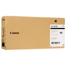 CANON - Canon PFI-707BK (9821B001) Black Original Cartridge - iPF830 / iPF840 (T1506)