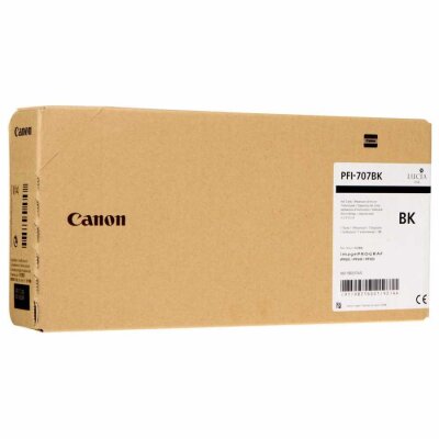 Canon PFI-707BK (9821B001) Siyah Orjinal Kartuş - iPF830 / iPF840 (T1506)A - 3