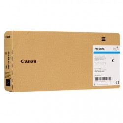CANON - Canon PFI-707C (9822B001) Cyan Original Cartridge - iPF830 / iPF840 (T1505)