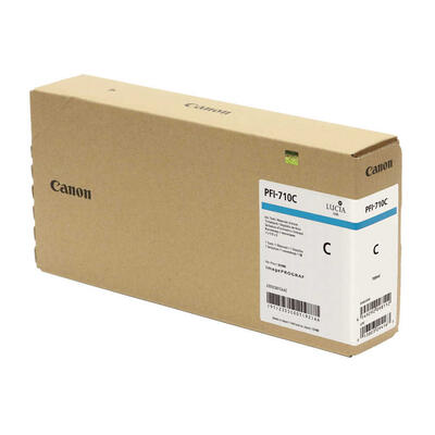 Canon PFI-710C (2355C001) Mavi Orjinal Kartuş - TM-2000 / TM-3000 (T12664) - CANON