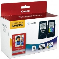 Canon PG-240XL / CL-241XL (5206B031) Siyah ve Renkli Orjinal Multipack Kartuş - MX472 / MX532 (T1822) - CANON