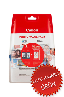 CANON - Canon PG-46 / CL-56 (9059B003) Dual Pack Original Cartridge + 50 Photography Paper (Damaged Box)