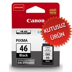 Canon PG-46 (9059B001AA) Black Original Cartridge - E404 / E3340 (Without Box) (T2818)