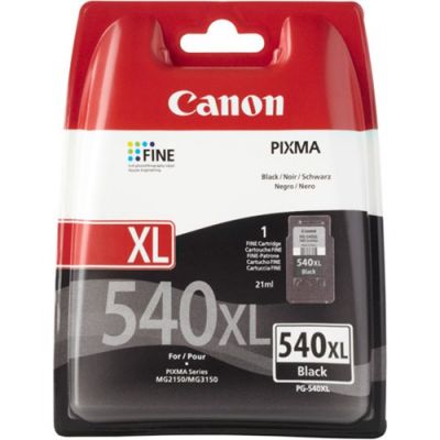 Canon PG-540XL (5222B005AA) Black Original Cartridge - MG2150 / MG3150 (T6503)