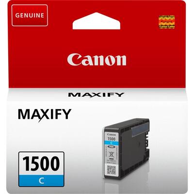 Canon PGI-1500C (9229B001) Cyan Original Cartridge - MB2050 / MB2350 (T13301) - CANON