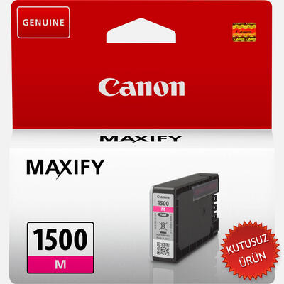 CANON - Canon PGI-1500M (9230B001AA) Magenta Original Cartridge - MB2050 / MB2350 (Without Box) (T13400)