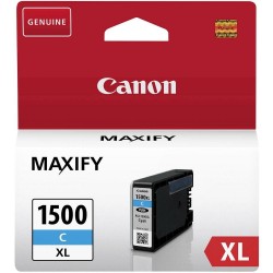 CANON - Canon PGI-1500XL (9193B001) Cyan Original Cartridge - MB2050 / MB2350 (T1601)