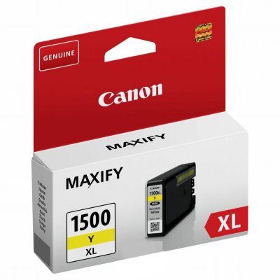 Canon PGI-1500XL (9195B001) Sarı Orjinal Kartuş - MB2050 / MB2350 (T1602)
