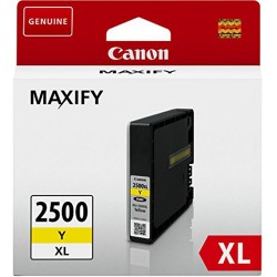 Canon PGI-2500XL (9267B001AA) Y Yellow Original Cartridge - Maxify iB4050 / MB5050 (T1598) - CANON