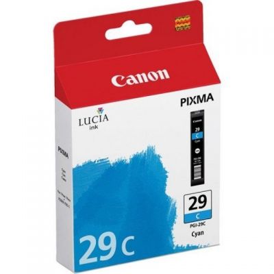 Canon PGI-29C (4873B001) Mavi Orjinal Kartuş - Pixma Pro 1 (T1446)