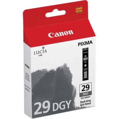 CANON - Canon PGI-29DGY (4870B001) Dark Gray Original Cartridge - Pixma Pro 1 (T7106)