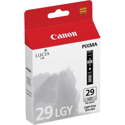 CANON - Canon PGI-29LGY (4872B001) Light Grey Orjinal Kartuş - Pixma Pro 1 (T7104)