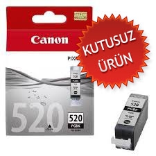 CANON - Canon PGI-520BK (2932B004AA) Siyah Orjinal Kartuş - MP540 / MP620 (U) (T1989)