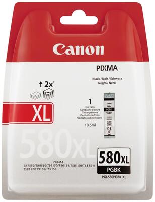 Canon PGI-580XLPGBK (2024C001) Black Original Cartridge - TS6150 / TS8151 (T12952) - CANON